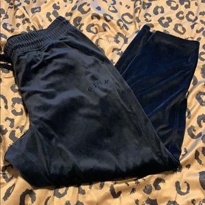 PINK Velvet Joggers